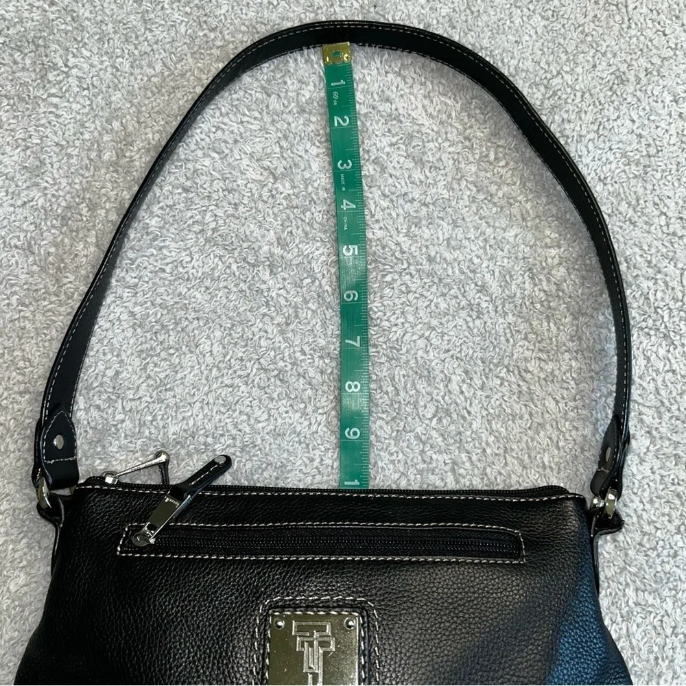 Black Leather Shoulder Bag